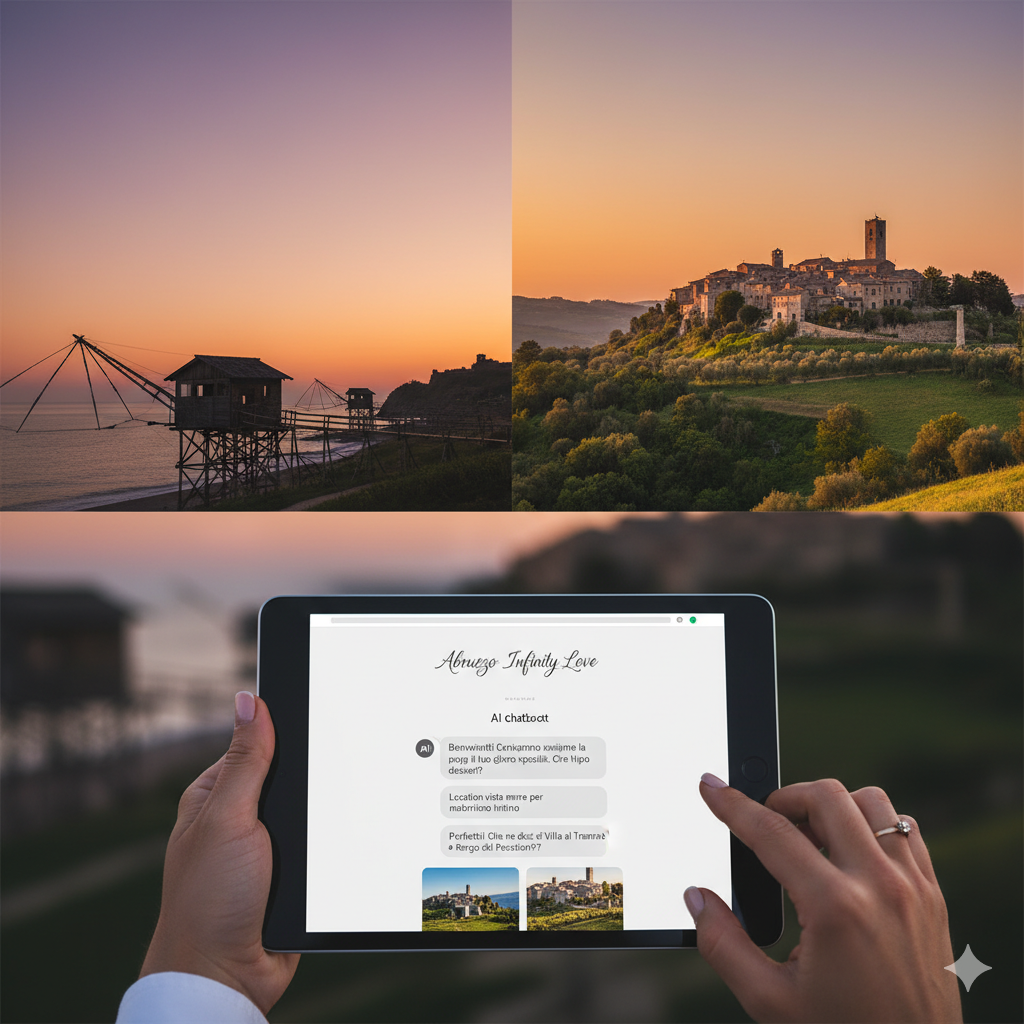 Abruzzo Infinity Love il portale del Wedding tour